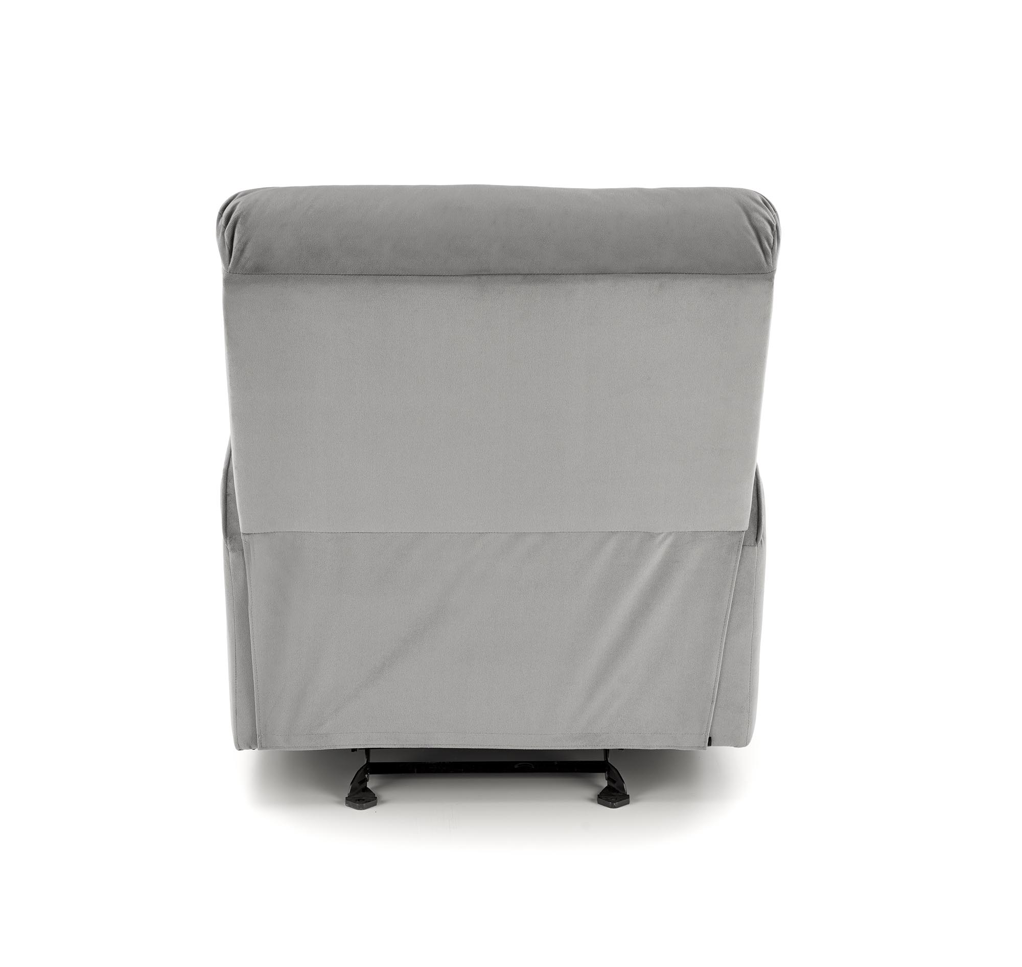 Relaxační křeslo KARIM šedá