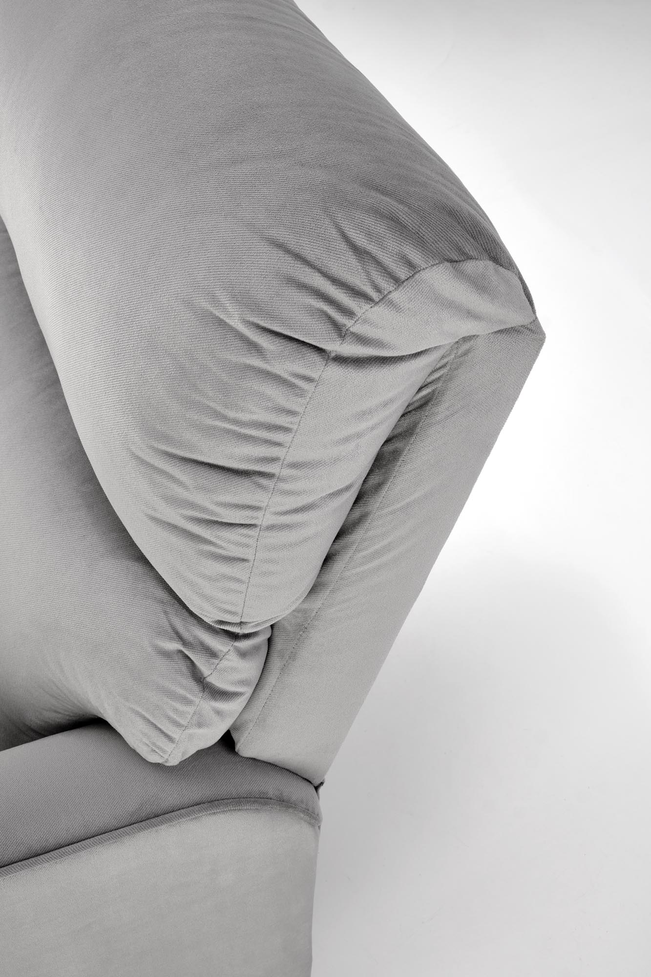 Relaxační křeslo KARIM šedá