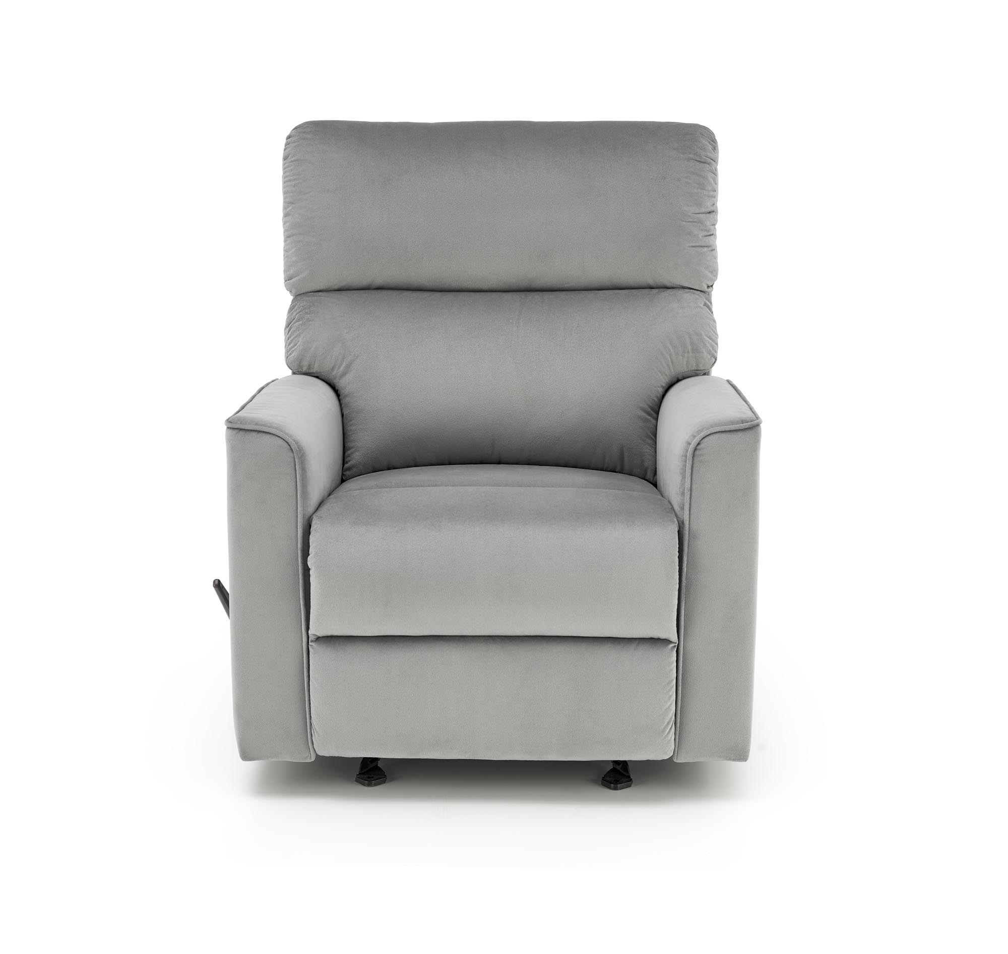 Relaxační křeslo KARIM šedá