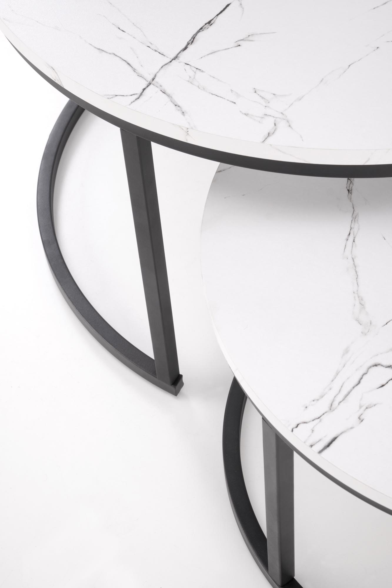 Konferenční stolky JAVA bílá