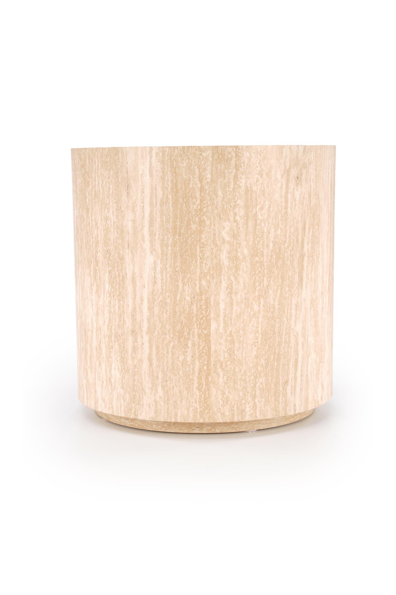 Konferenční stolek TRAVERTINO S kulatý