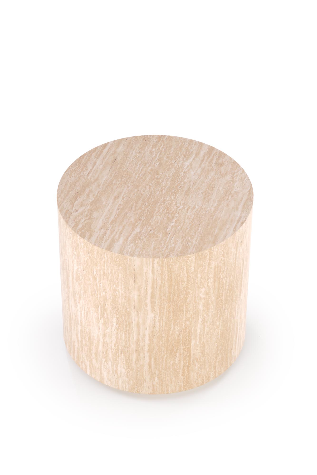 Konferenční stolek TRAVERTINO S kulatý