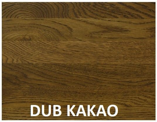 Manželská postel z masivu LK212 dub