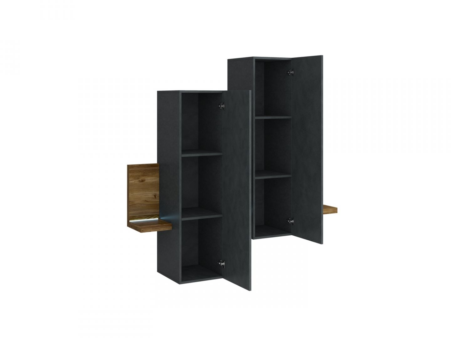 Obývací sestava BOTA Appenzellský smrk - šedá Matera