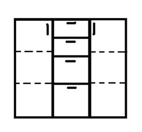 Komoda REA OTTAWA UP 3