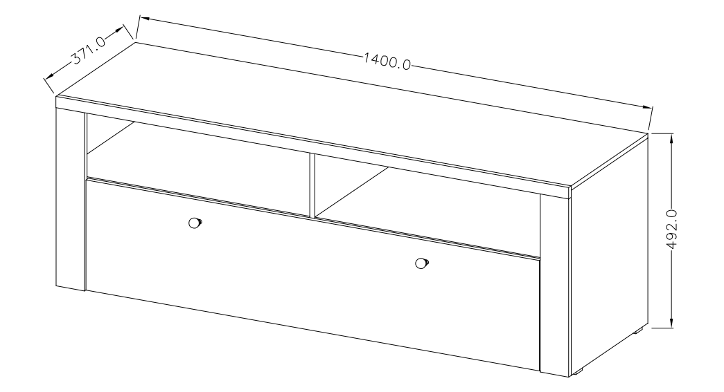 Obývací sestava LARONA Saténový ořech