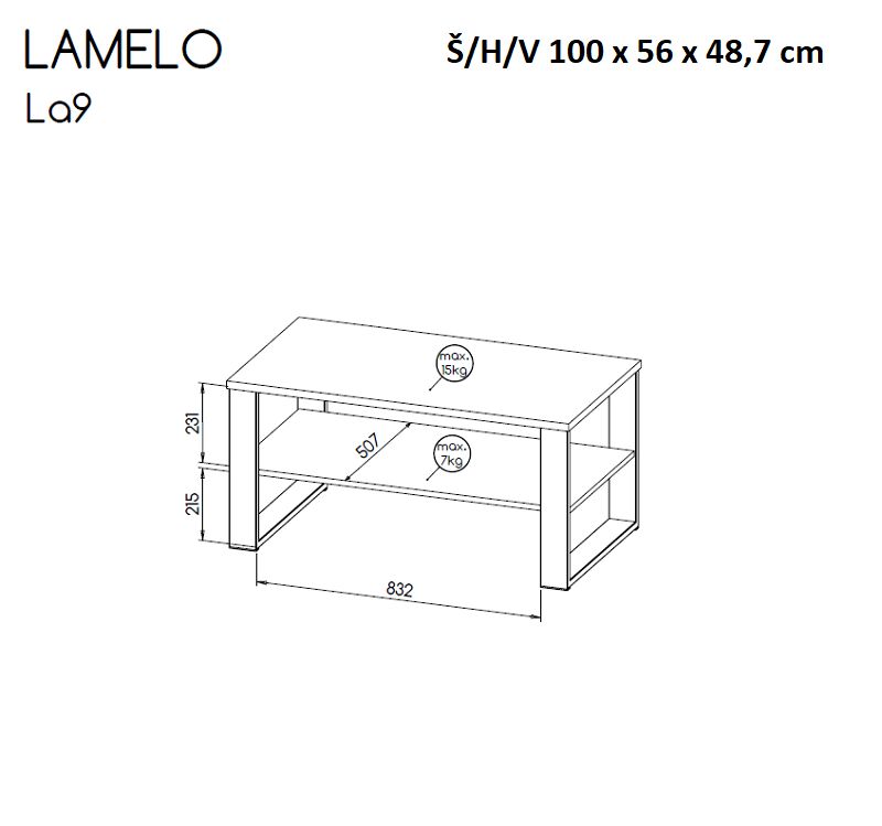 Obývací pokoj LAMELO I