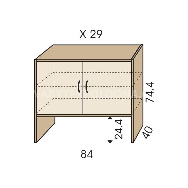 Komoda JIM 5 X 29