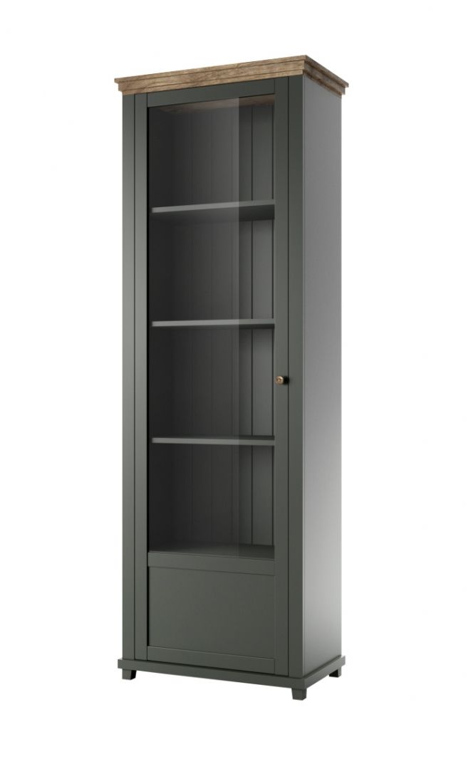 EVORA jídelní sestava Dub Lefkas - zelená