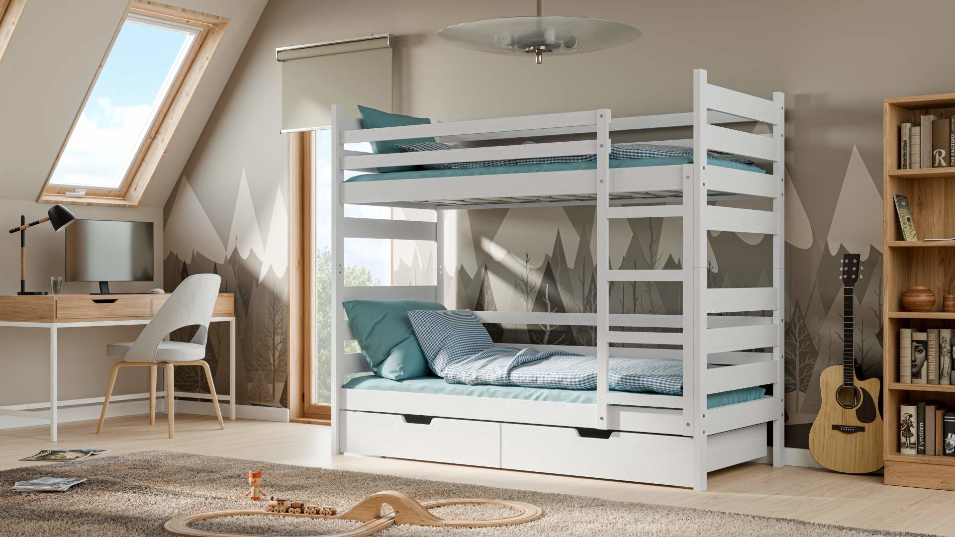 Dětská patrová postel DAREK