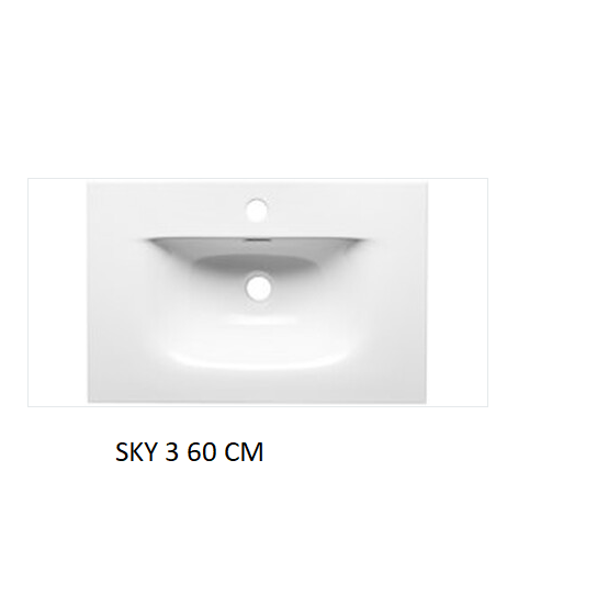 Koupelnová skříňka NOVA DUB 82-60 2D - pod umyvadlo 60