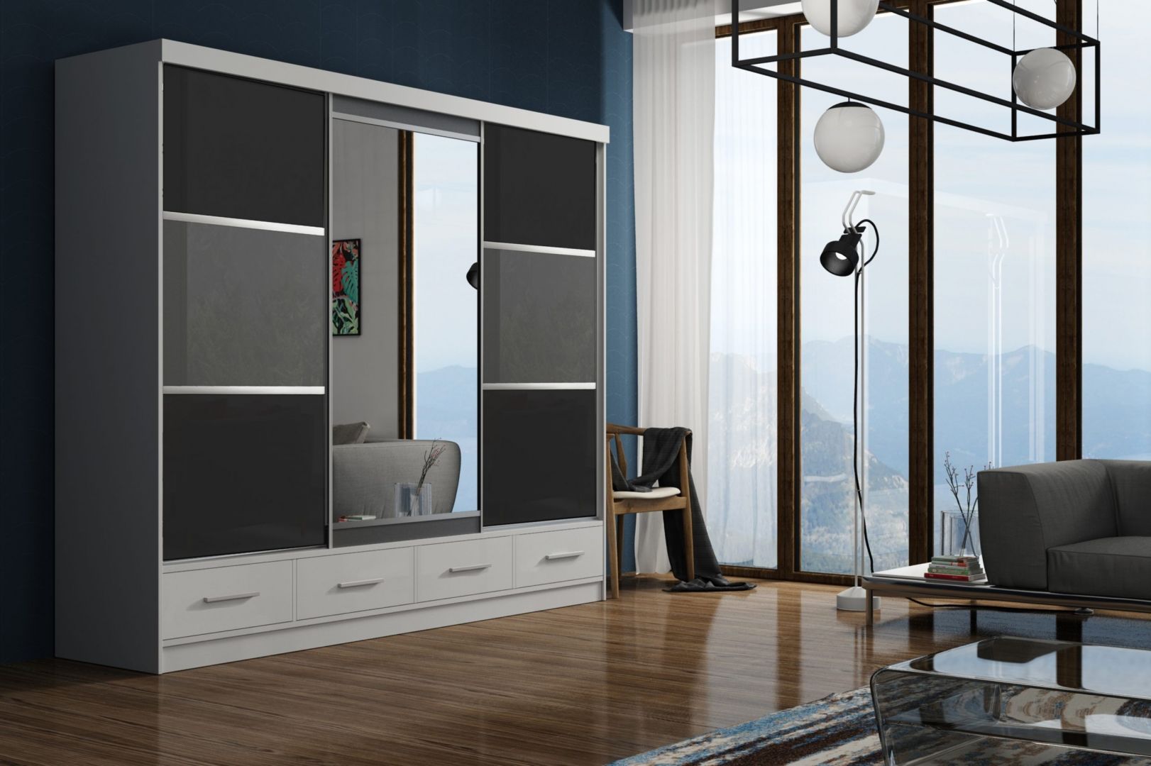 Šatní skříň MARGO 250 II