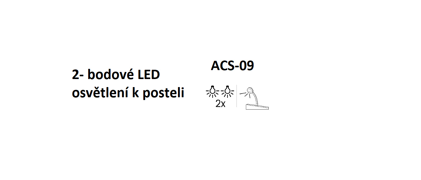 Manželská postel DANVER D-06