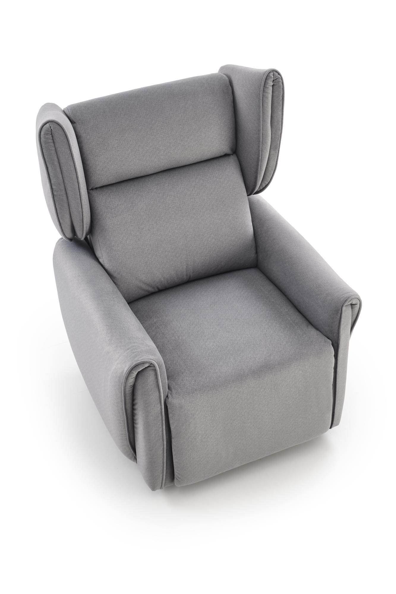Relaxační křeslo GELATO šedé