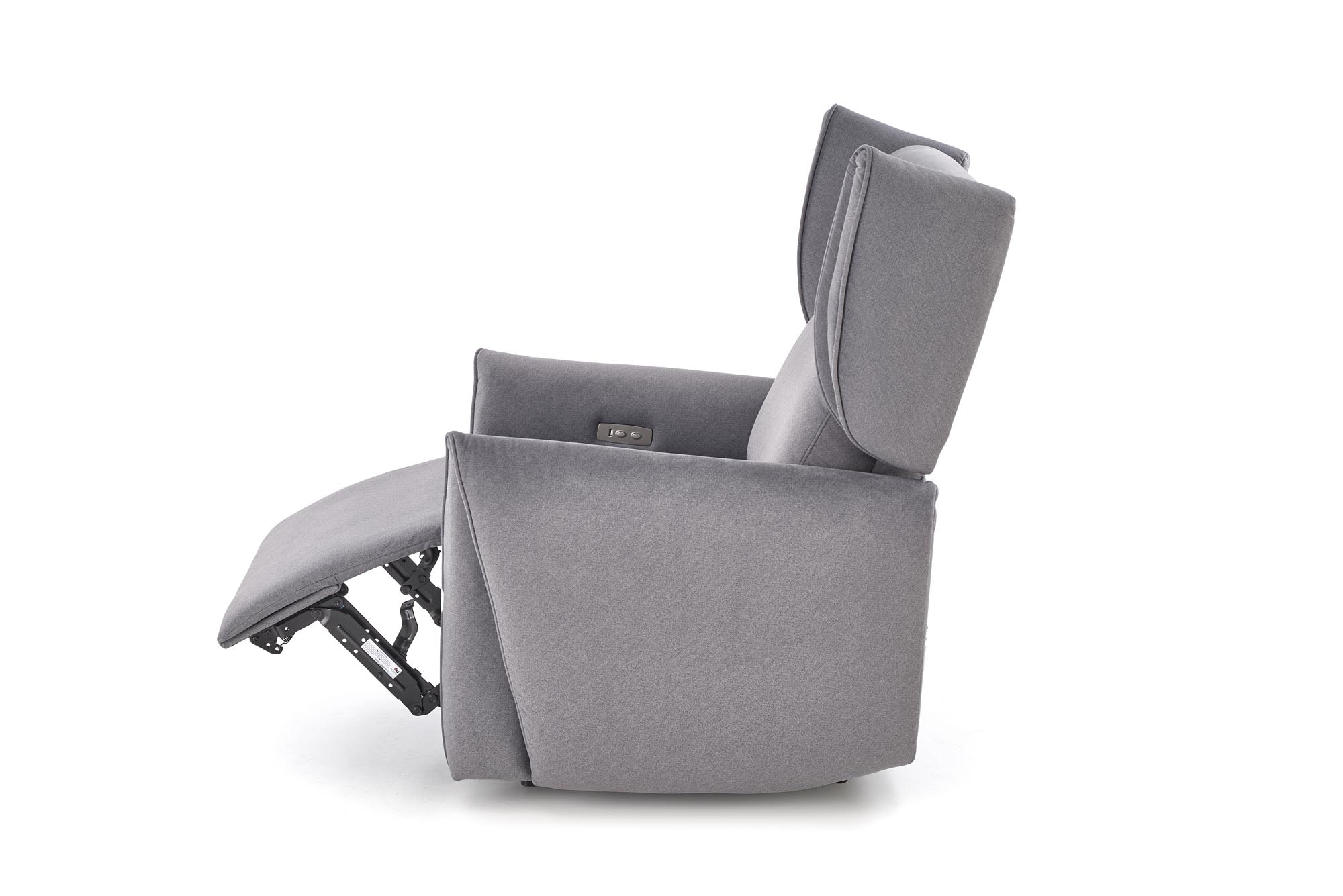 Relaxační křeslo GELATO šedé