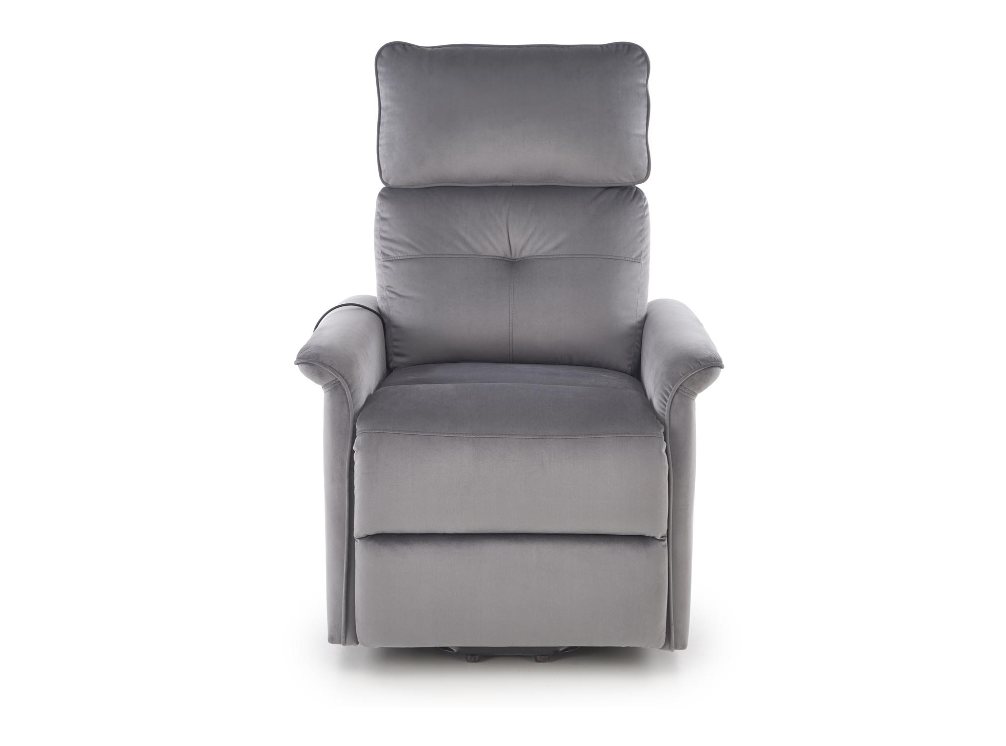 Relaxační křeslo SEMIR 2 šedé