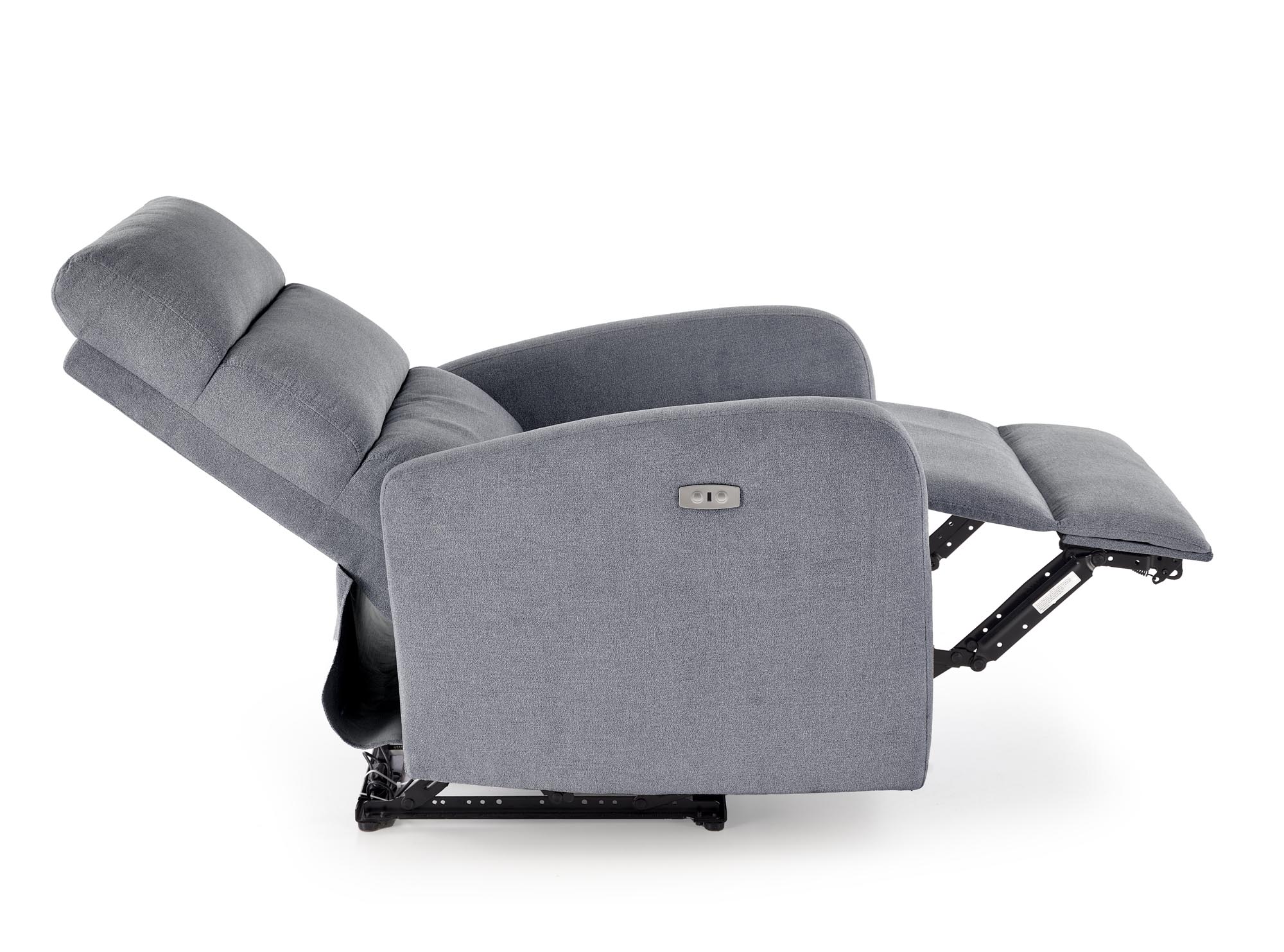 Relaxační křeslo CARINIO šedé