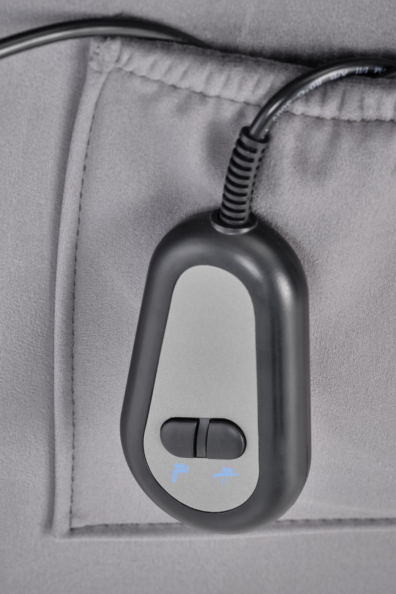 Relaxační křeslo MARONI šedé