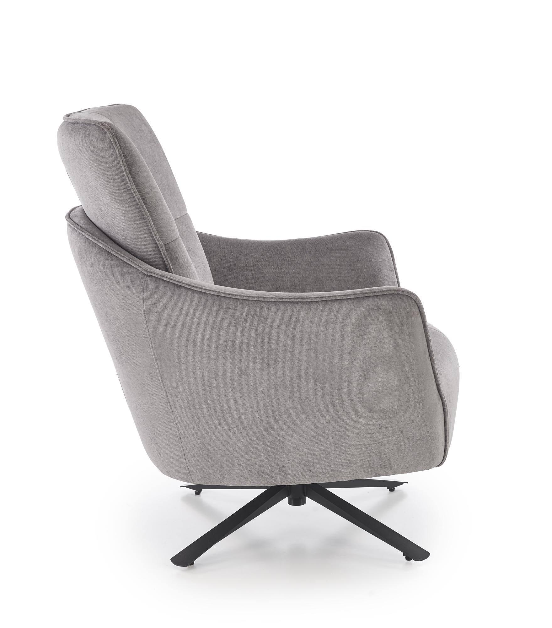 Křeslo SCAMPI šedé