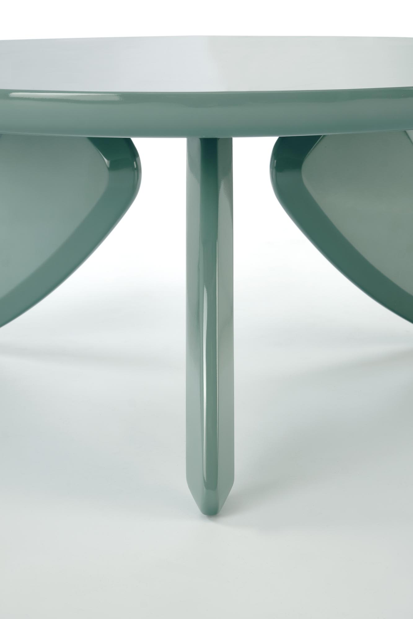 Konferenční stolek SORAYA 2 světle modrá