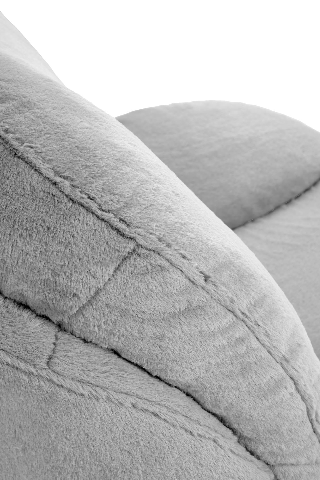 Křeslo SHELL šedá