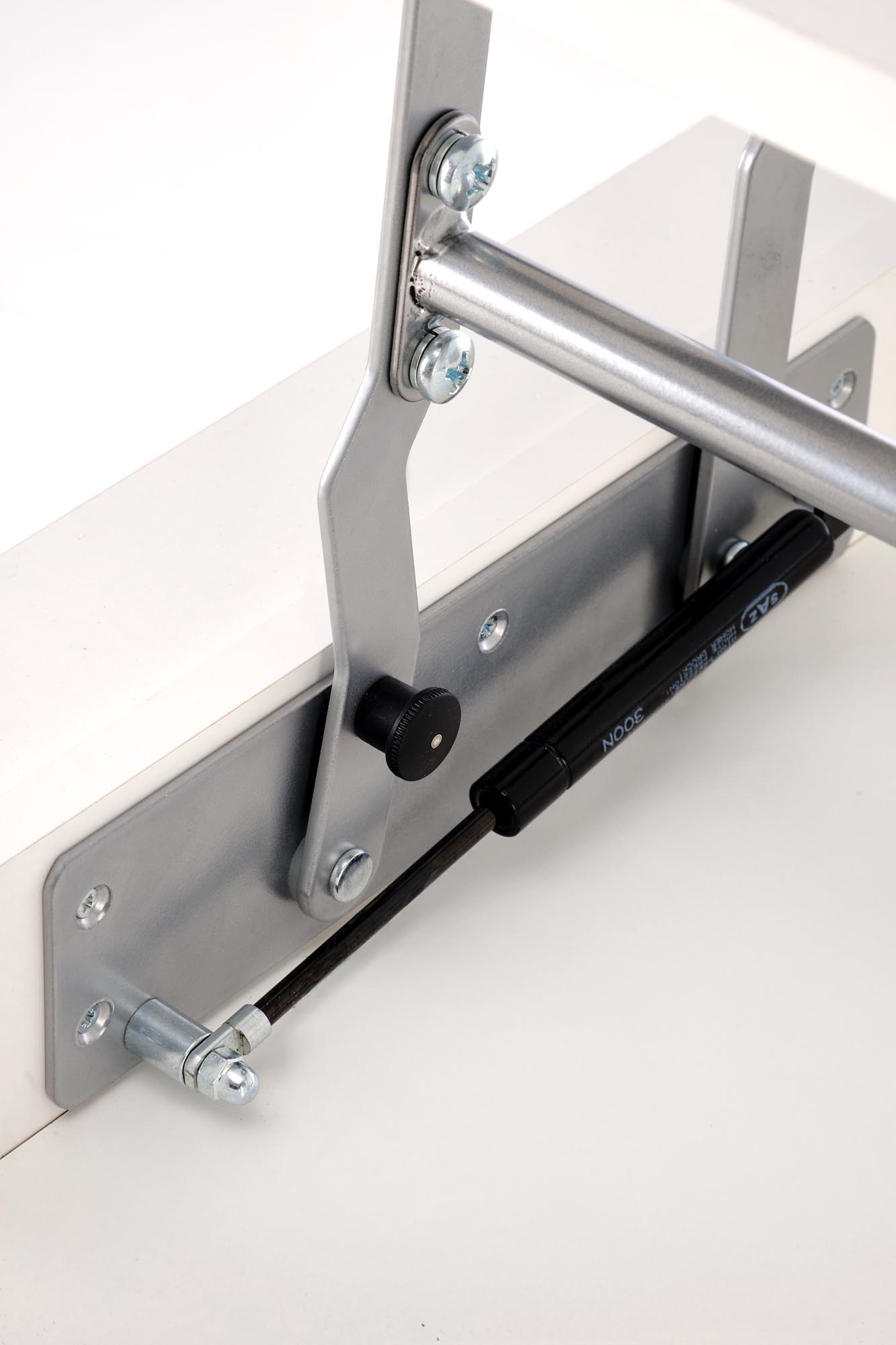 Konferenční stolek BETTY se zvedací deskou, bílý