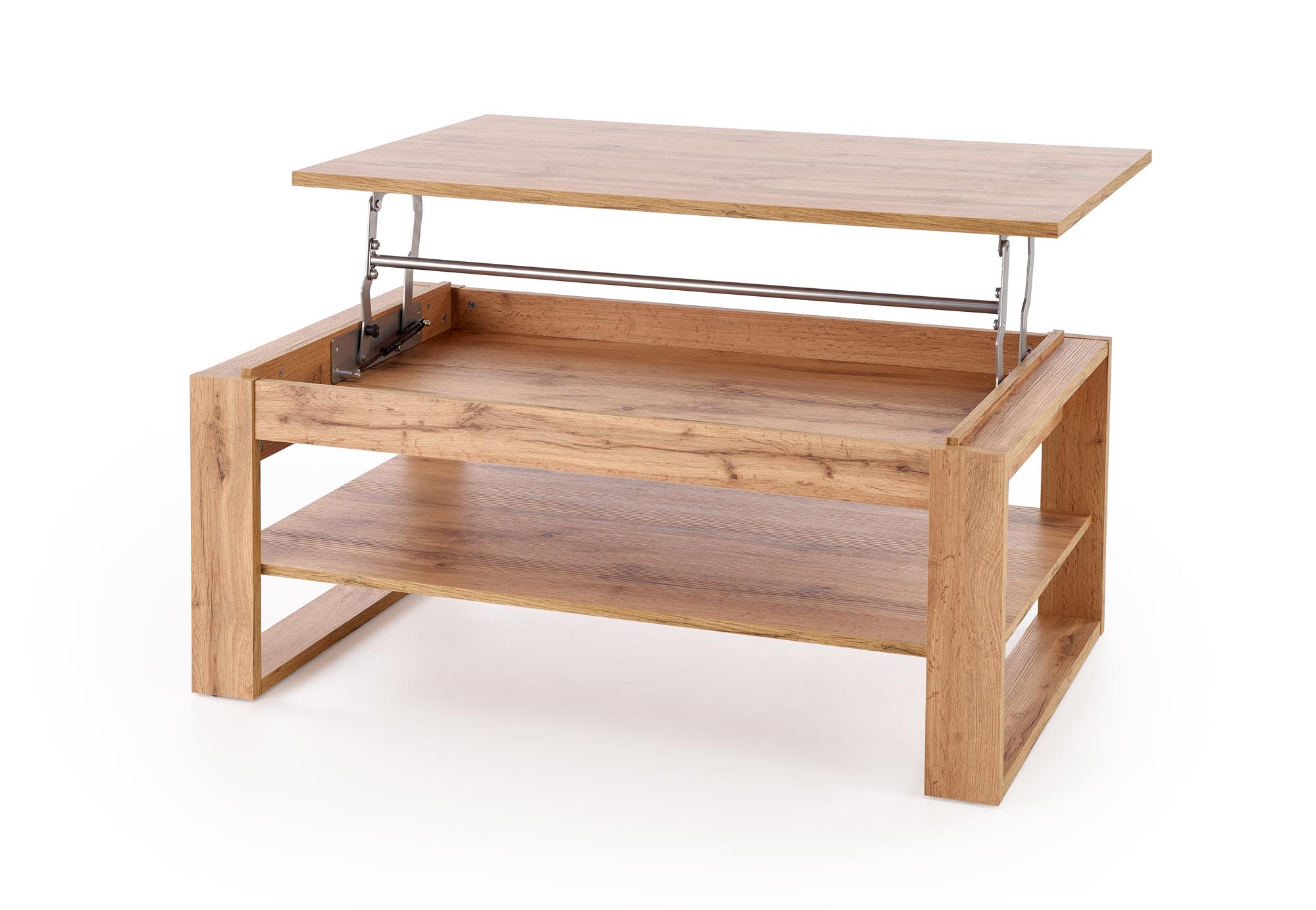 Konferenční stolek BETTY se zvedací deskou, dub artisan
