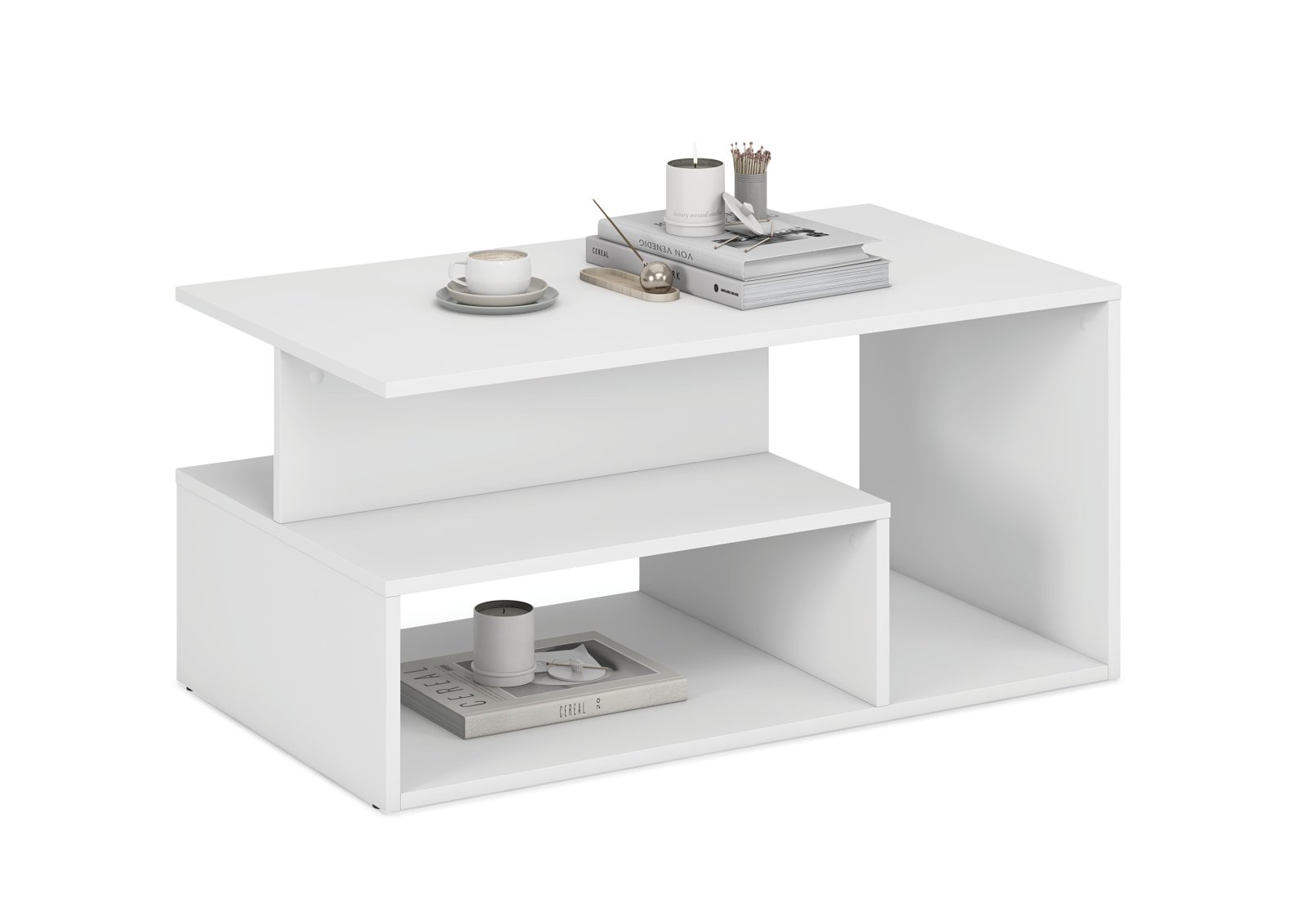Konferenční stolek IVA bílý