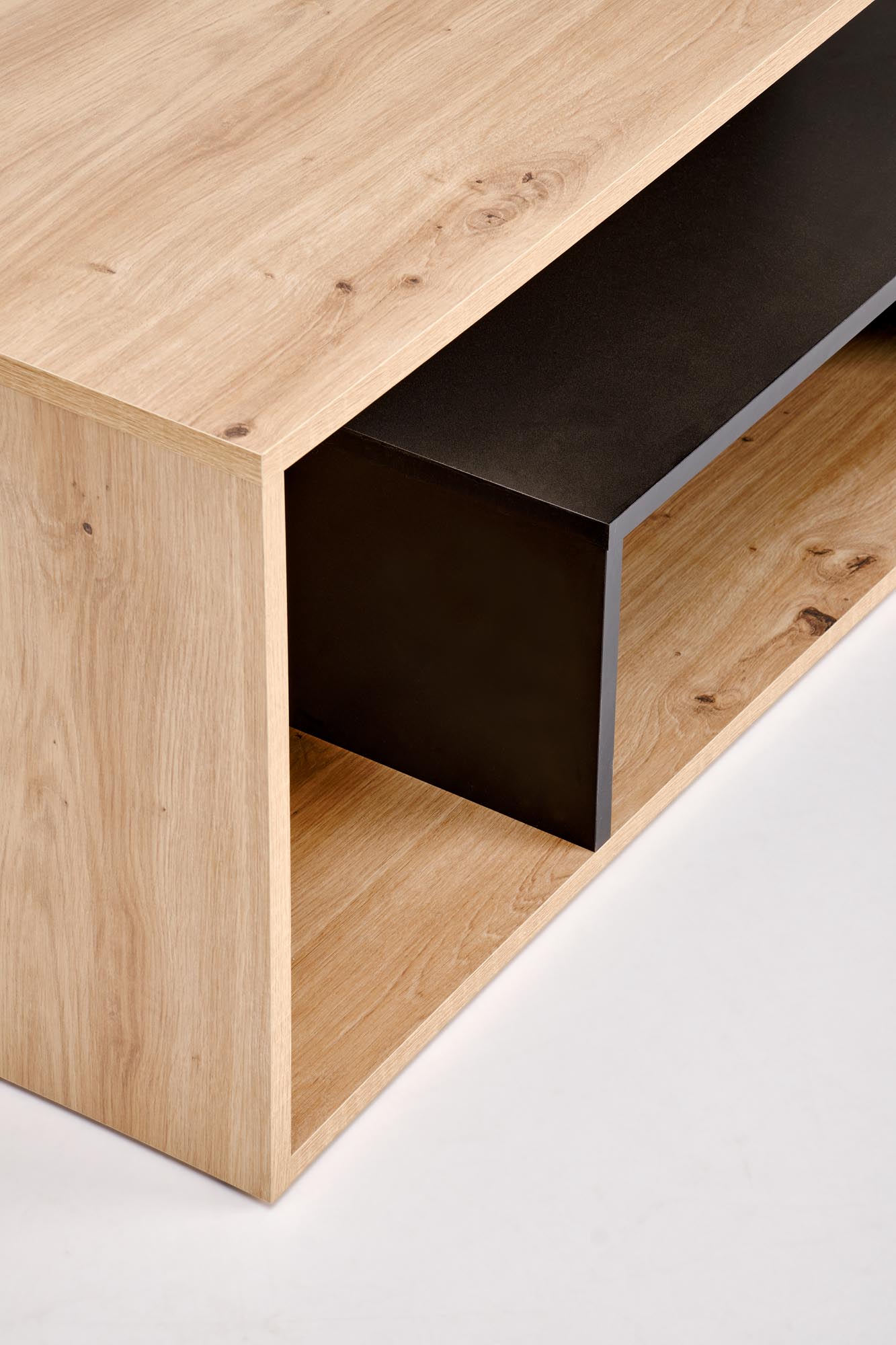 Konferenční stolek IVA dub artisan/černá