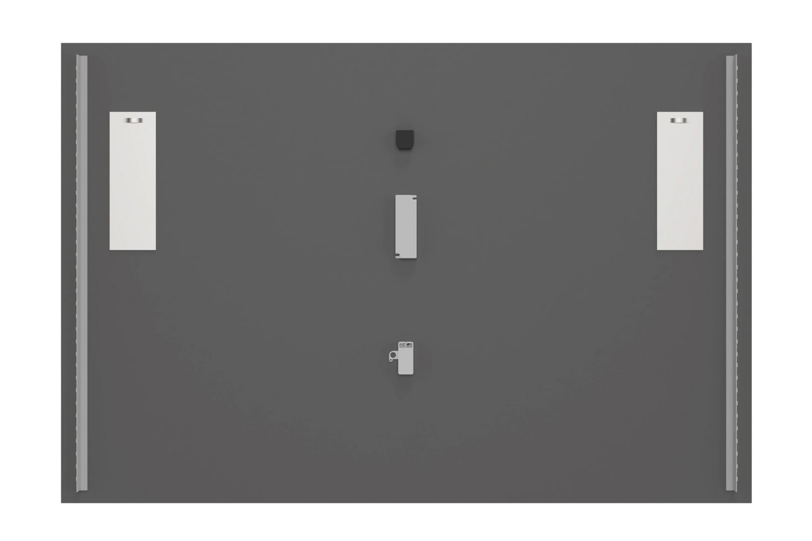 Koupelnové zrcadlo AURA LED 120