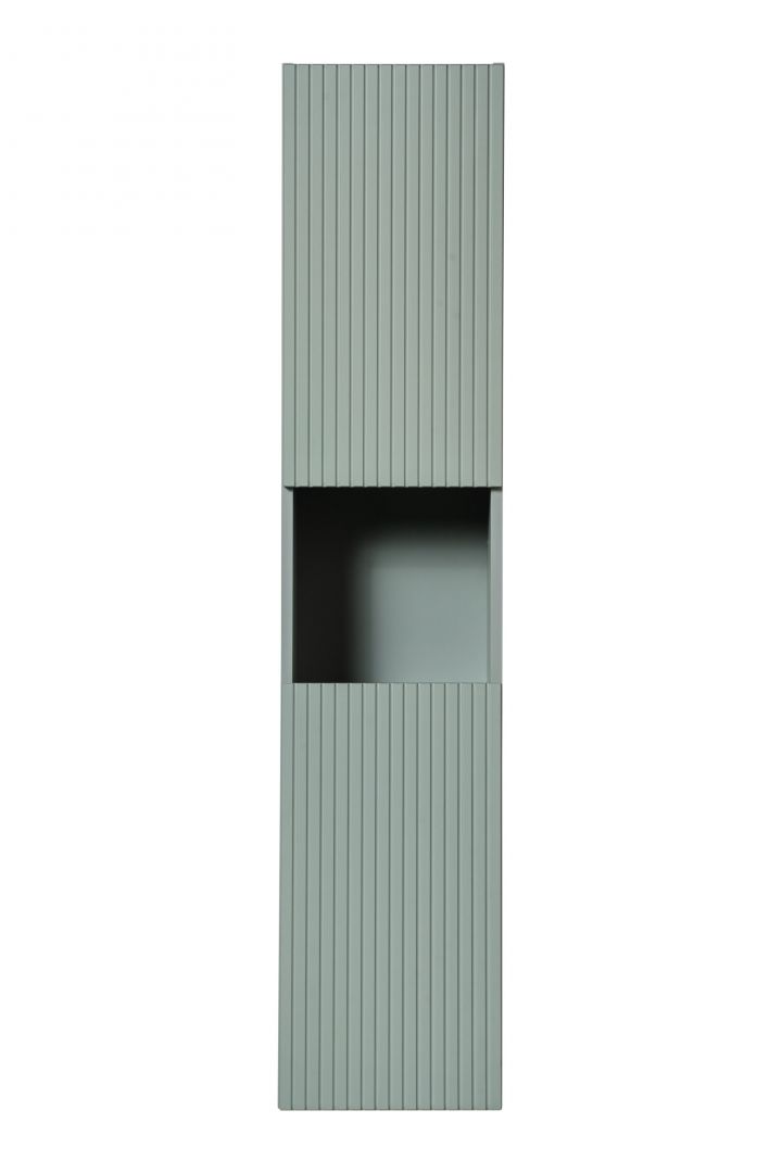 Koupelnová skříňka LINE ŠALVĚJ 80-03 2D- vysoká