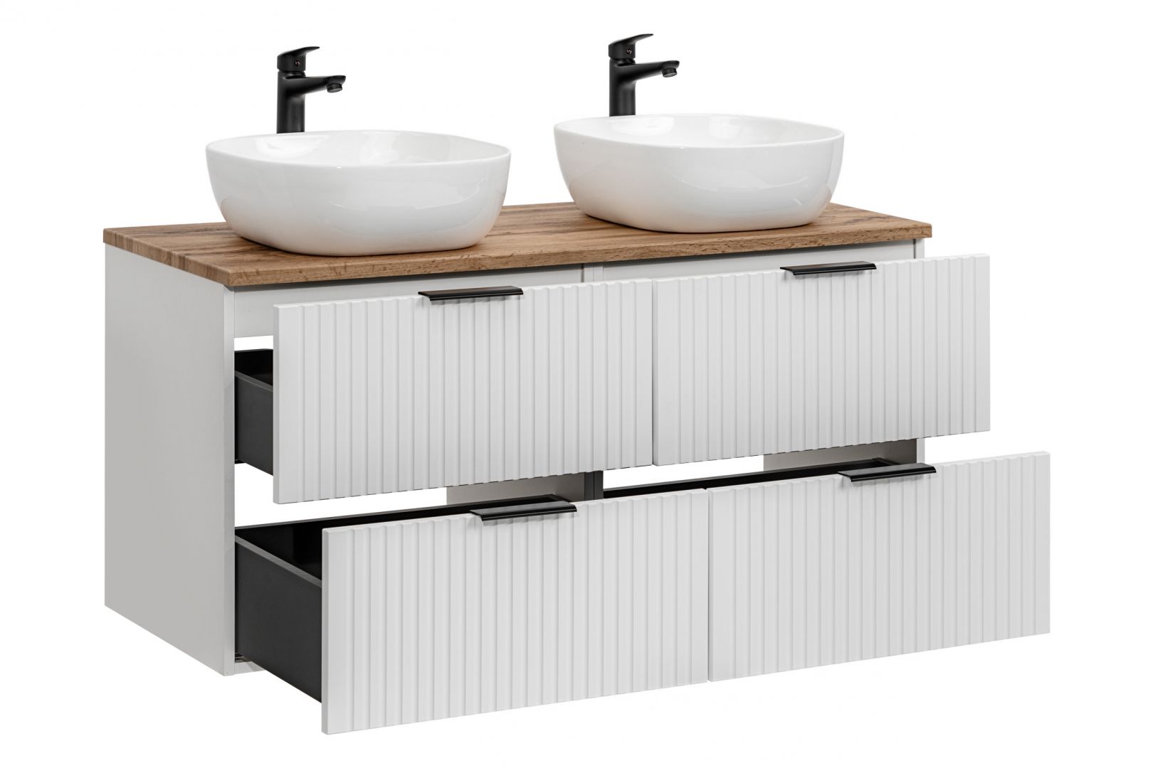 Koupelnová skříňka ADELLE BÍLÁ 82-60 - pod umyvadlo 120