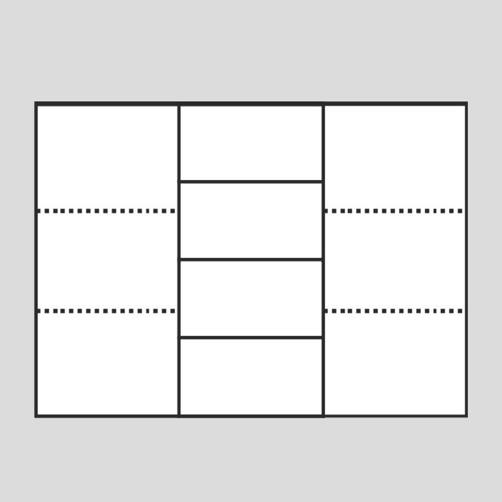 Komoda REA AMY 8 - EXPRESNÍ DODÁNÍ