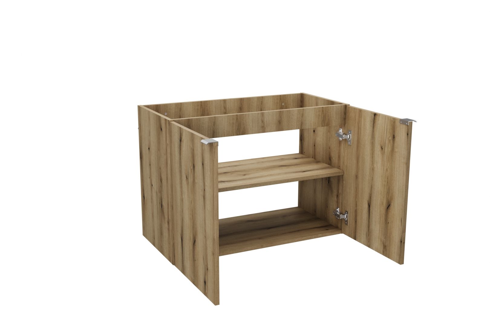 Koupelnová skříňka NOVA DUB 82-80 2D - pod umyvadlo 80