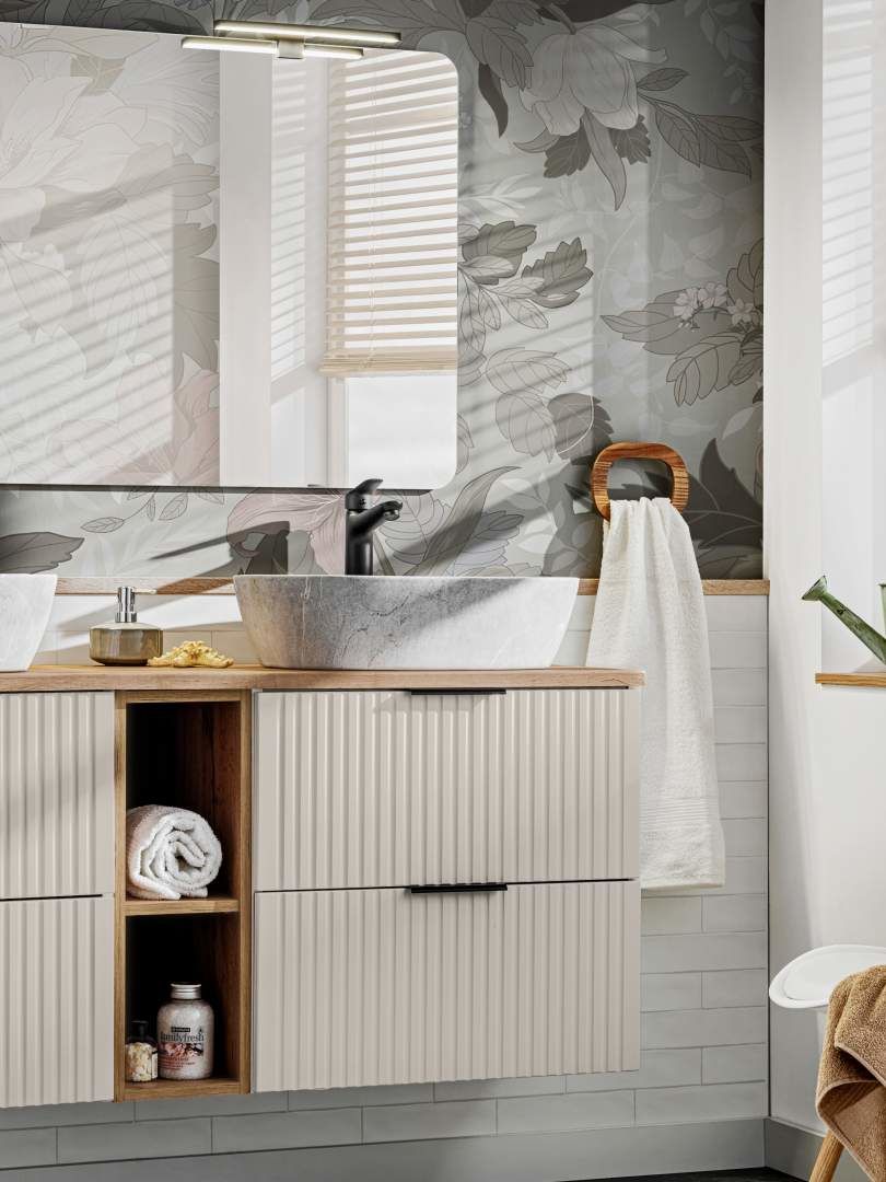 Koupelnová skříňka ADELLE KAŠMÍR 82-80 - pod umyvadlo 80