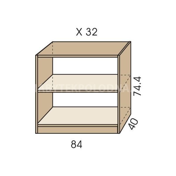 Komoda otevřená JIM 5 X 32