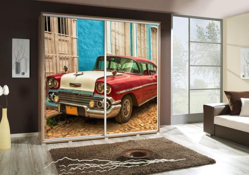 Šatní skříň PEM 205 auto II.