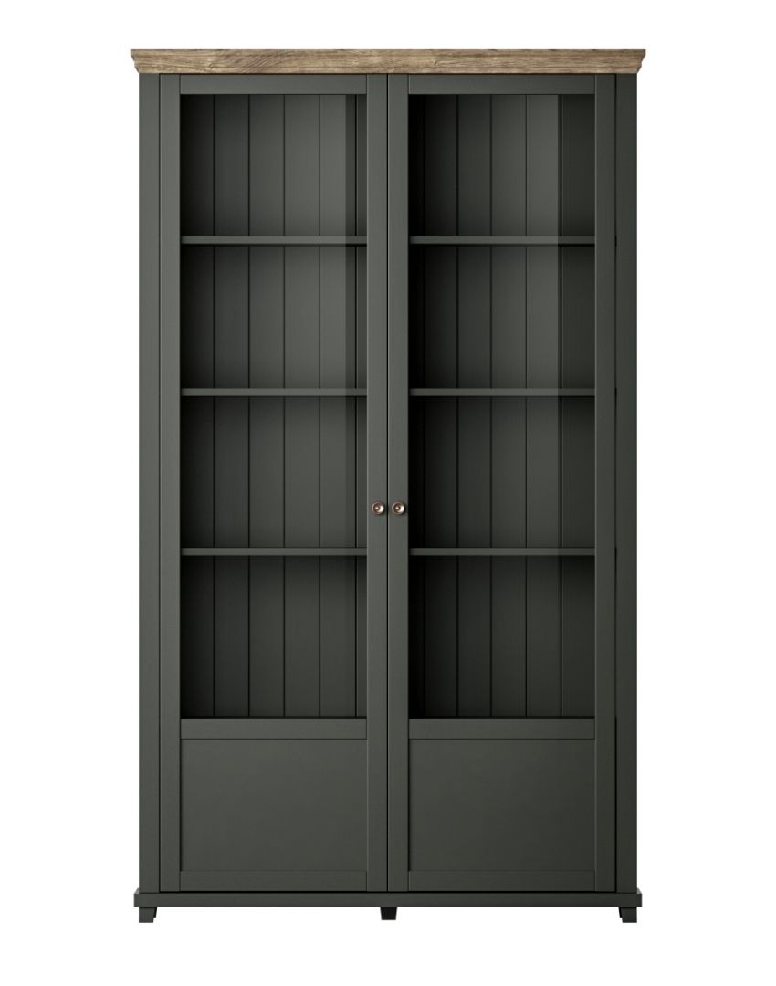 EVORA jídelní sestava Dub Lefkas - zelená