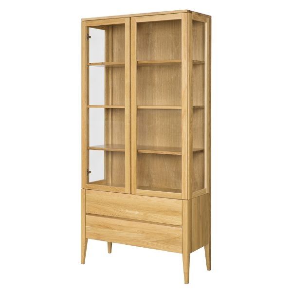 Retro vitrína z masivu KW439 buk