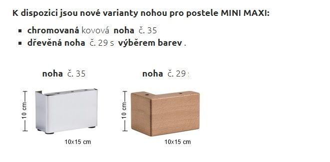 Manželská postel MINI-MAX 5700