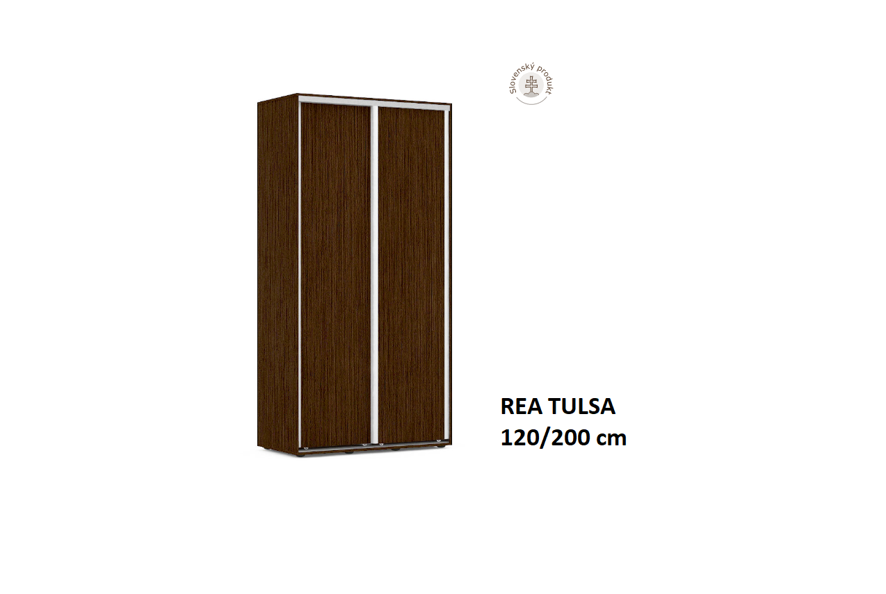 Šatní skříň REA TULSA 120/200