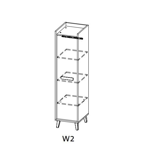 Skříň WERSO 2