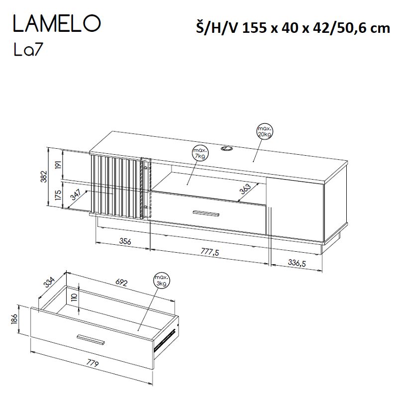 Obývací pokoj LAMELO I