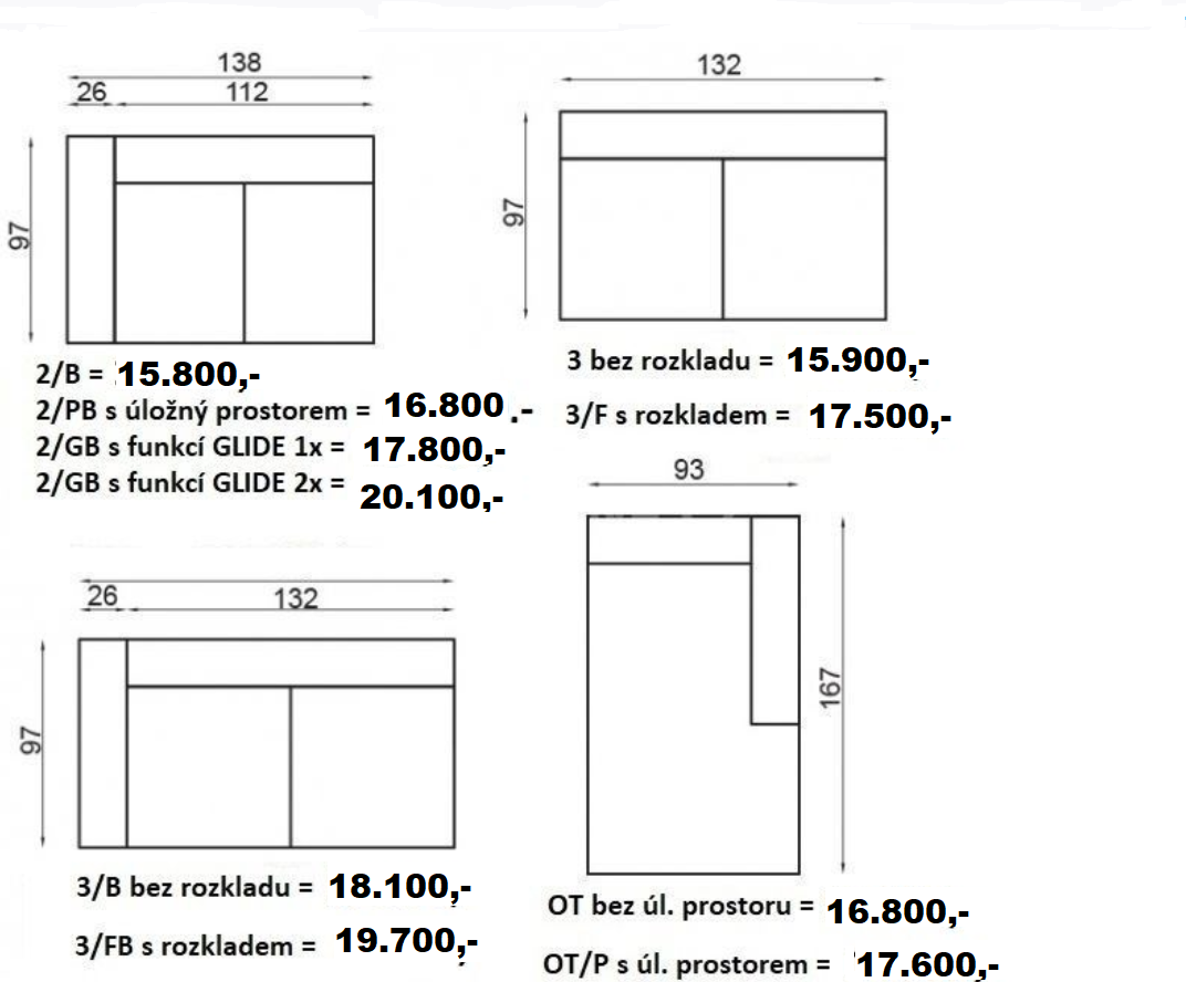 Kožená sedací souprava VENNTO program