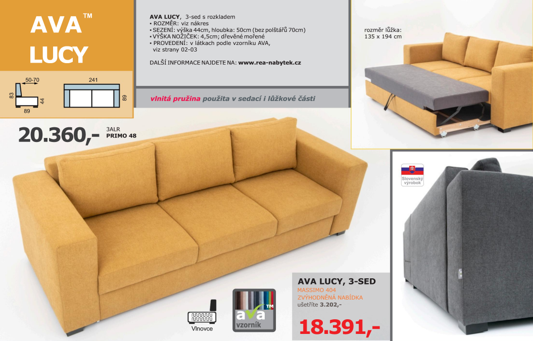 Pohovka AVA LUCY