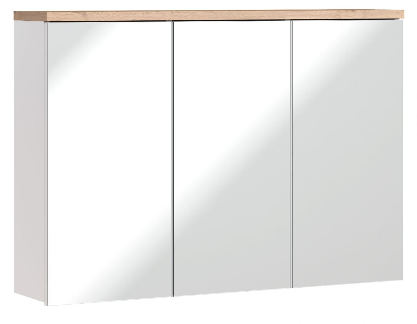 Koupelnová skříňka BALLI 845 - závěsná zrcadlo 100