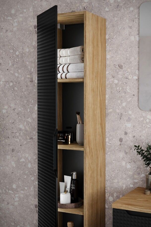 Koupelnová sestava LUXOR ČERNÁ 125