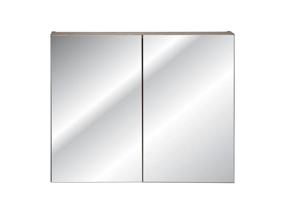 Koupelnová skříňka SANTA FEE ŠEDÁ 84-80 - závěsná zrcadlo 80