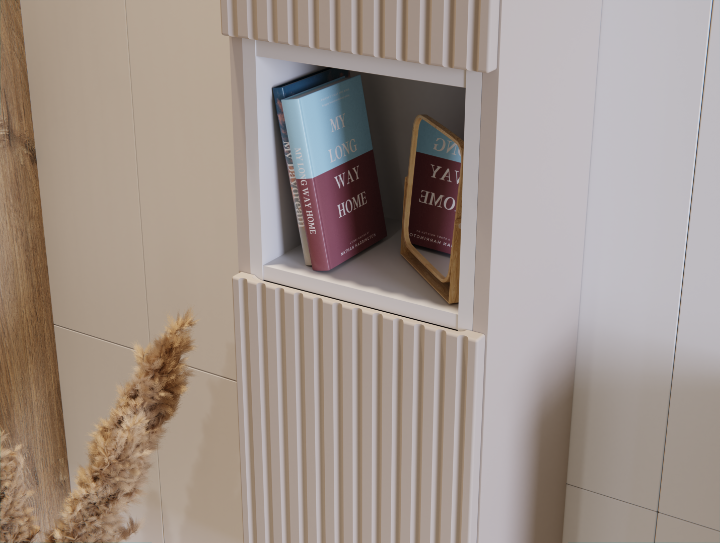 Koupelnová skříňka NOVA KAŠMÍR 81-20 1D - závěsná spodní