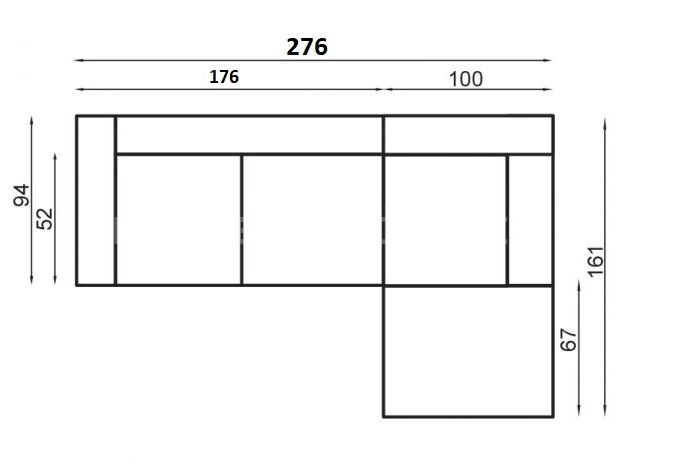Kožená sedací souprava BALTIKA 1